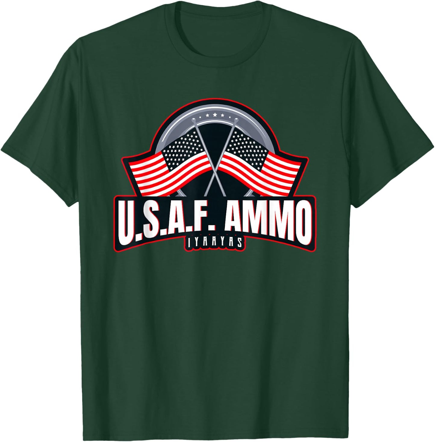 Usaf Ammo Iyaayas T-Shirt - T-Shirt | Forest