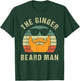The Ginger Beard Man Retro Vintage T-Shirt - T-Shirt | Forest