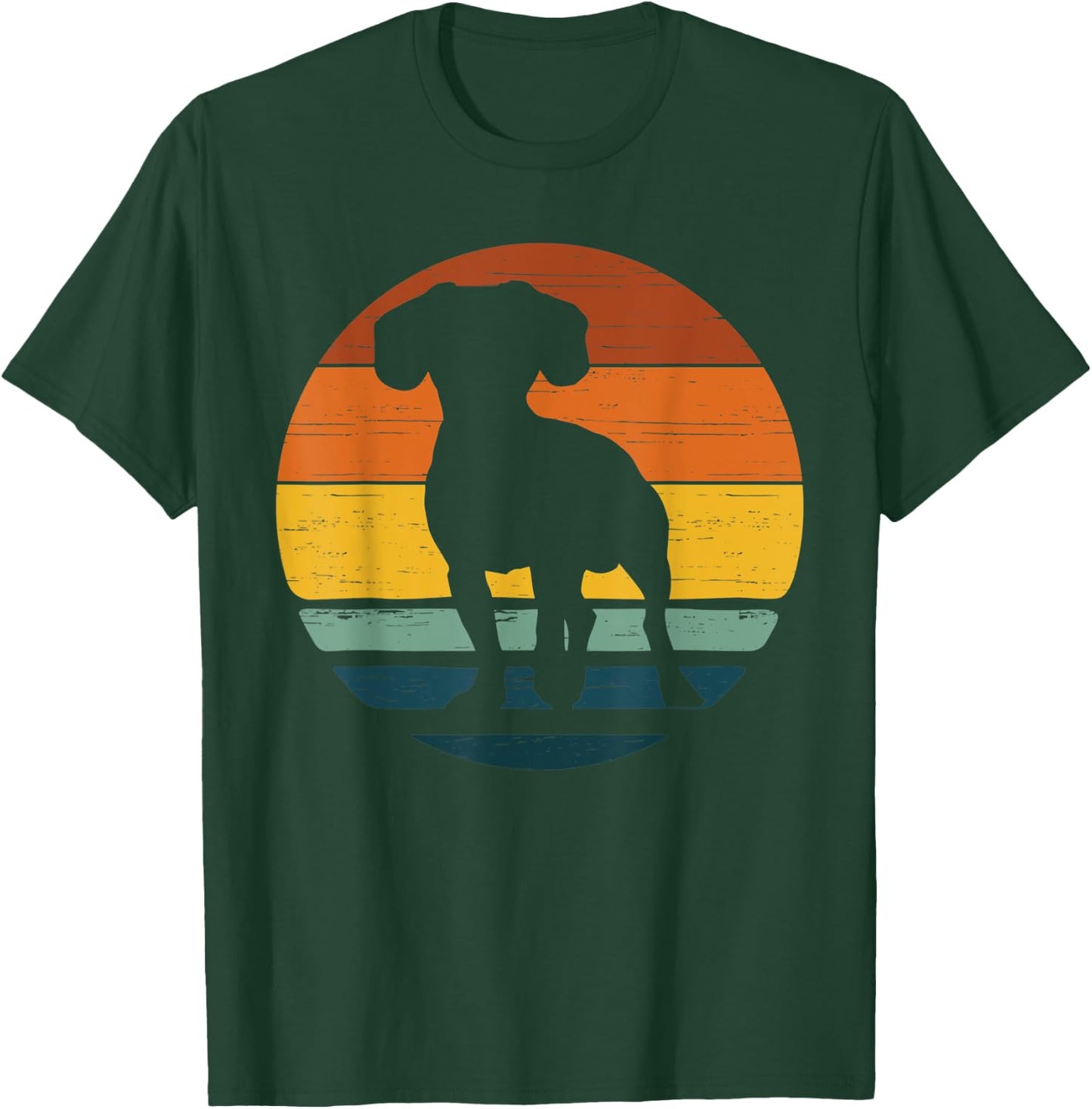 Cav-a-Jack Vintage Retro Mom Dad Dog Gift Men Women Kids T-Shirt - T-Shirt | Forest