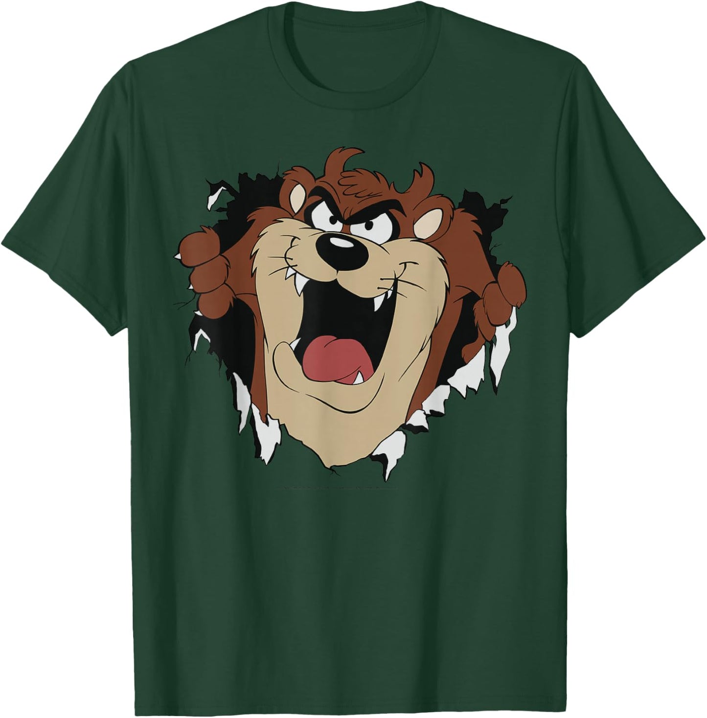 Looney Tunes Taz Rip Through Portrait Small T-Shirt - T-Shirt | Forest