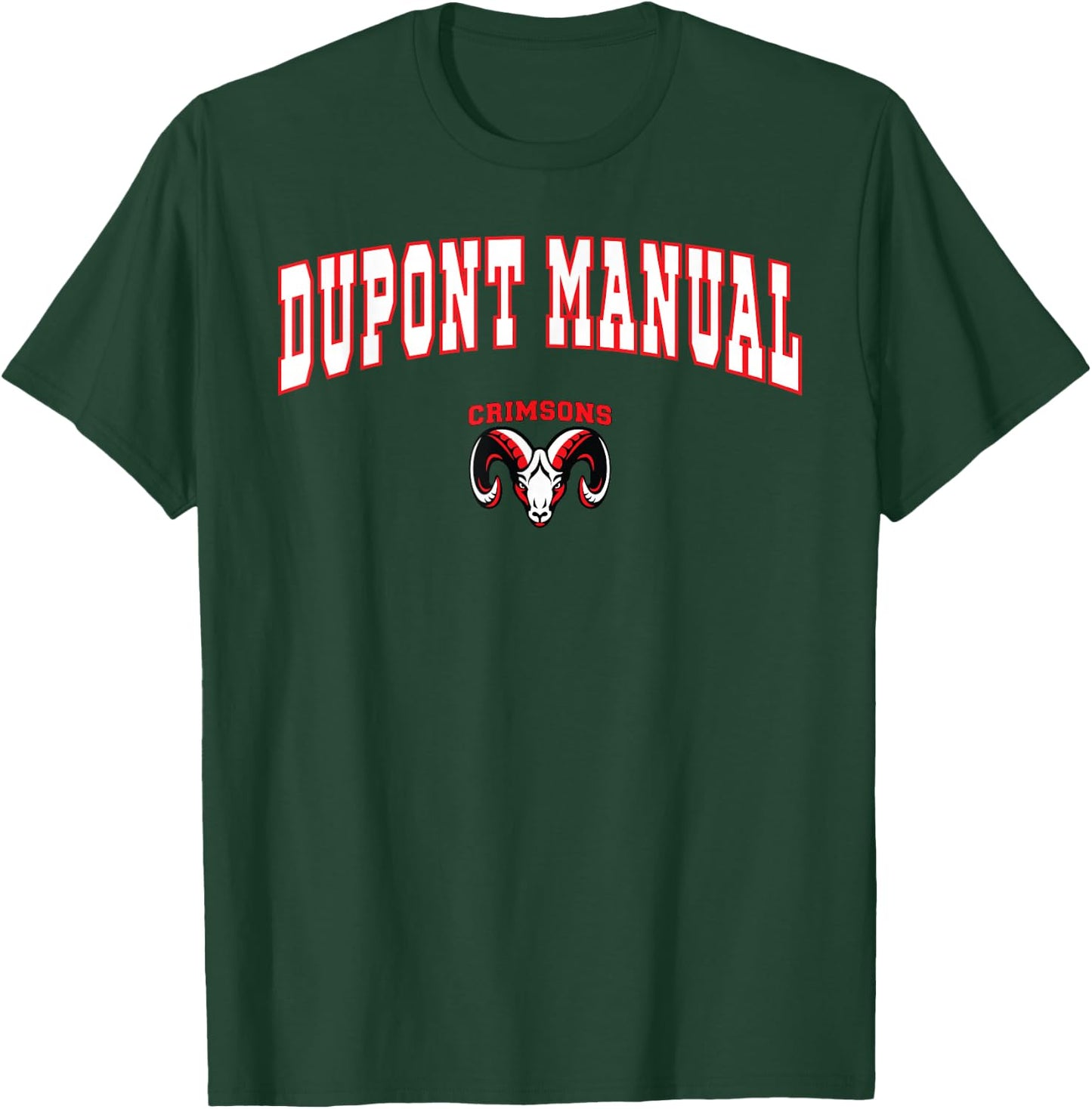 Dupont Manual High School Rams T-Shirt - T-Shirt | Forest