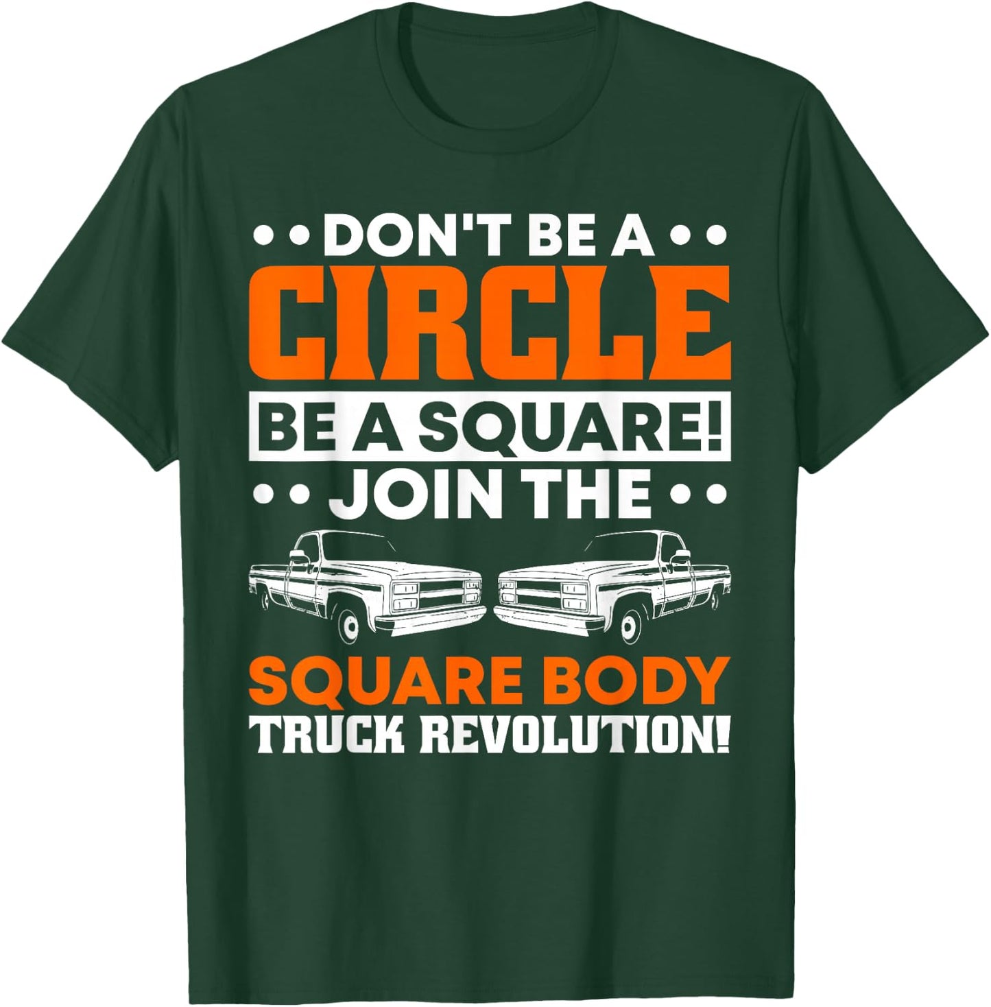 Square Body Truck T-Shirt - T-Shirt | Forest