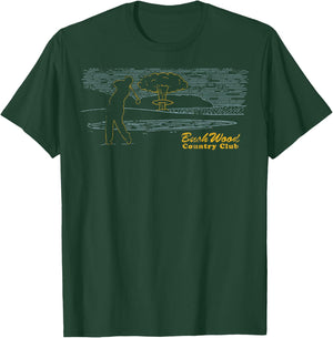 Caddyshack Bushwood Country Club Explosion T-Shirt - T-Shirt | Forest