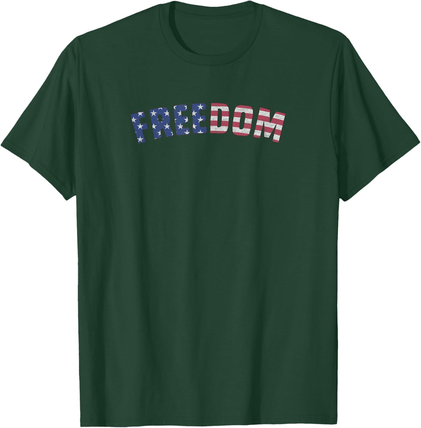 Americana Red White and Blue Freedom T-Shirt - T-Shirt | Forest