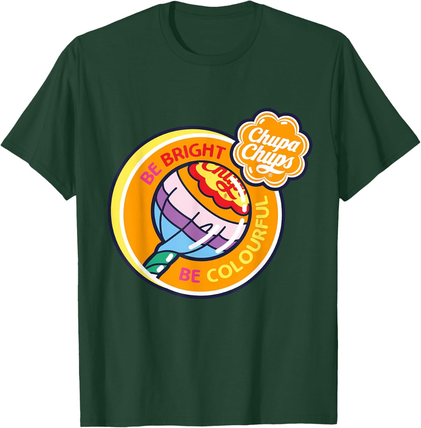 Chupa Chups Bright and Colorful T-Shirt - T-Shirt | Forest