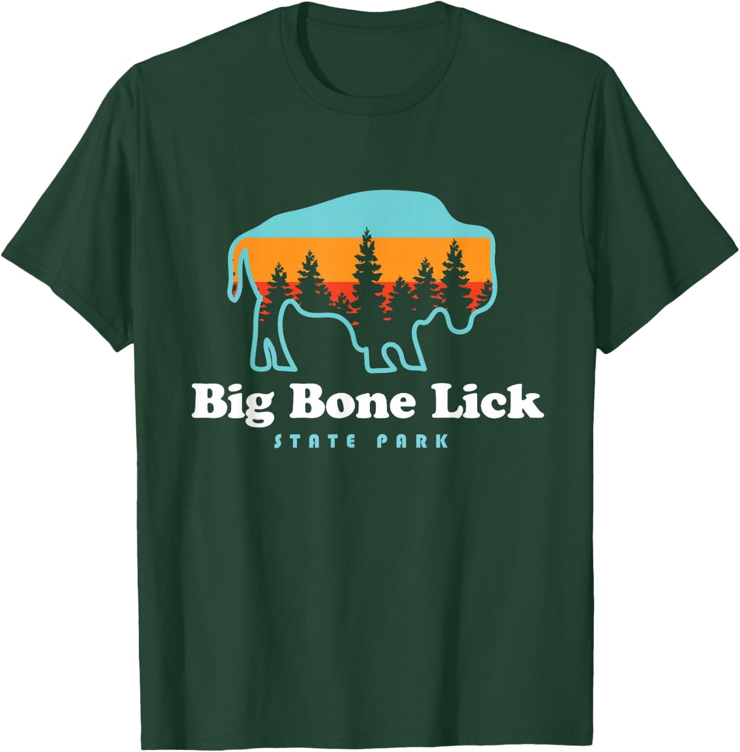 Big Bone Lick State Park Kentucky Bison Fossils T-Shirt - T-Shirt | Forest