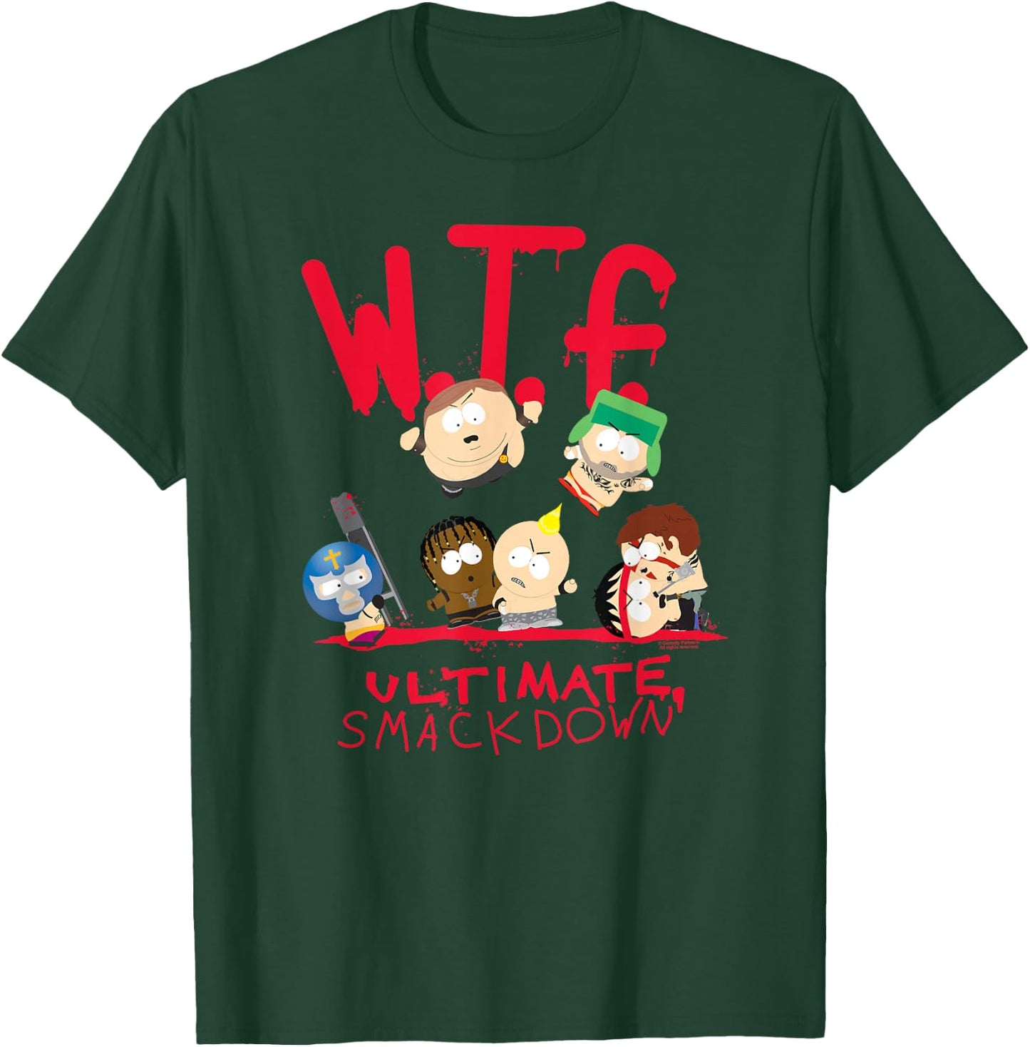 South Park WTF Ultimate Smackdown T-Shirt - T-Shirt | Forest