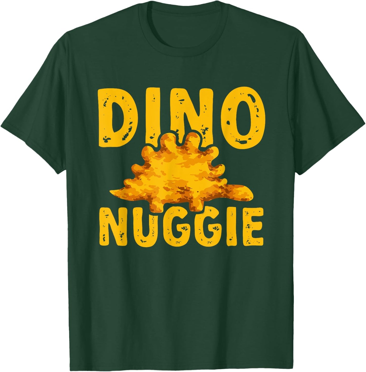 Dino Nuggets Dino Nuggie Dinosaur Chicken Nugget T-Shirt - T-Shirt | Forest