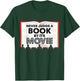 Teacher Shirts Women Men Never Judge a Book by Its Movie T-Shirt - T-Shirt | Forest