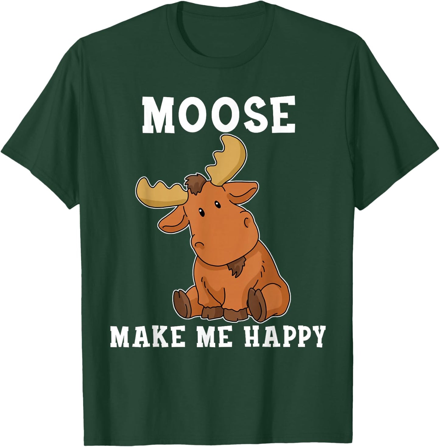 Moose Women's Gift Kids & Baby T-Shirt - T-Shirt | Forest