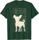 Cute Retro Chiweenie Silhouette Gift design for Chiweenies T-Shirt - T-Shirt | Forest