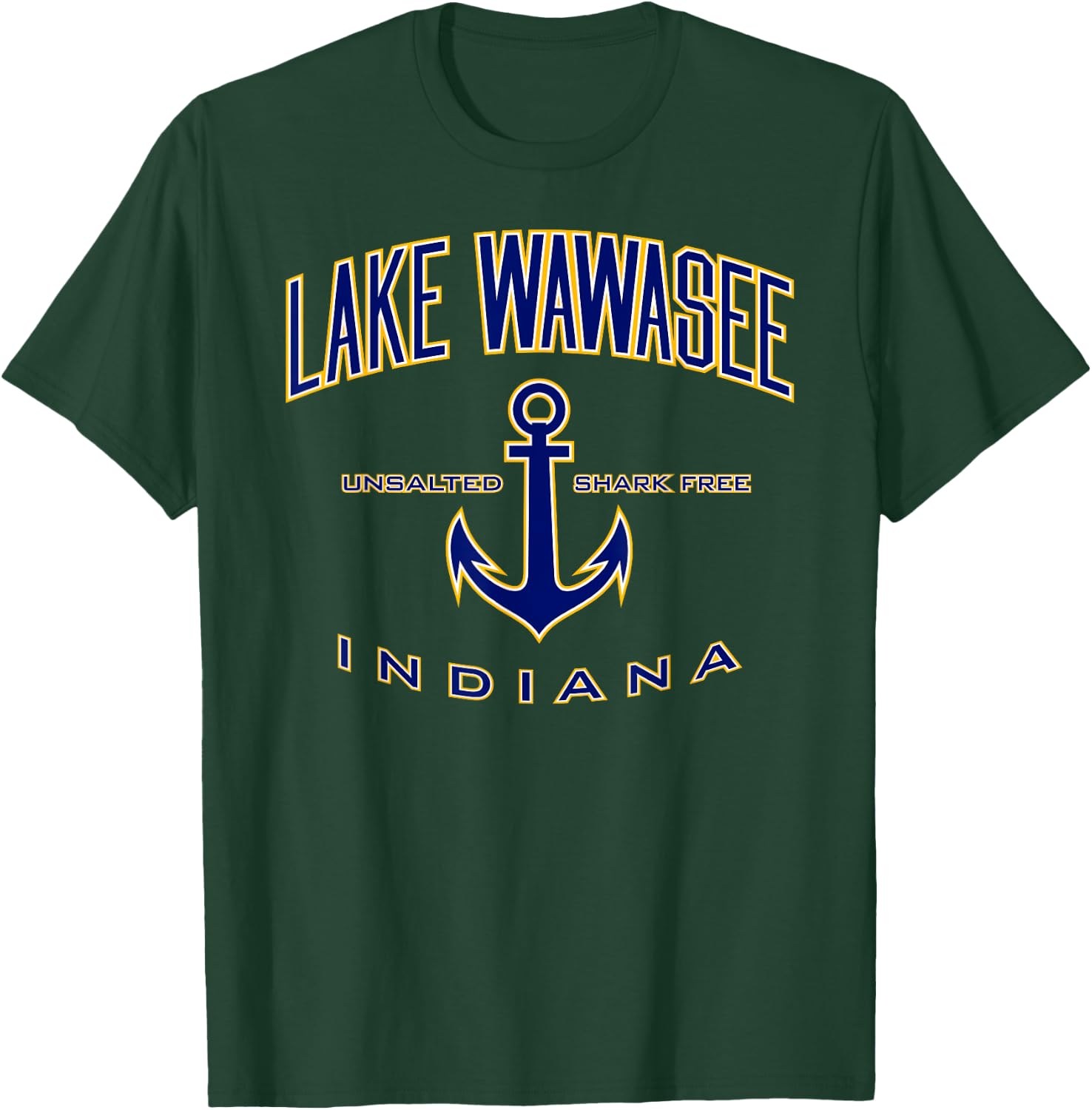 Lake Wawasee IN T-Shirt - T-Shirt | Forest