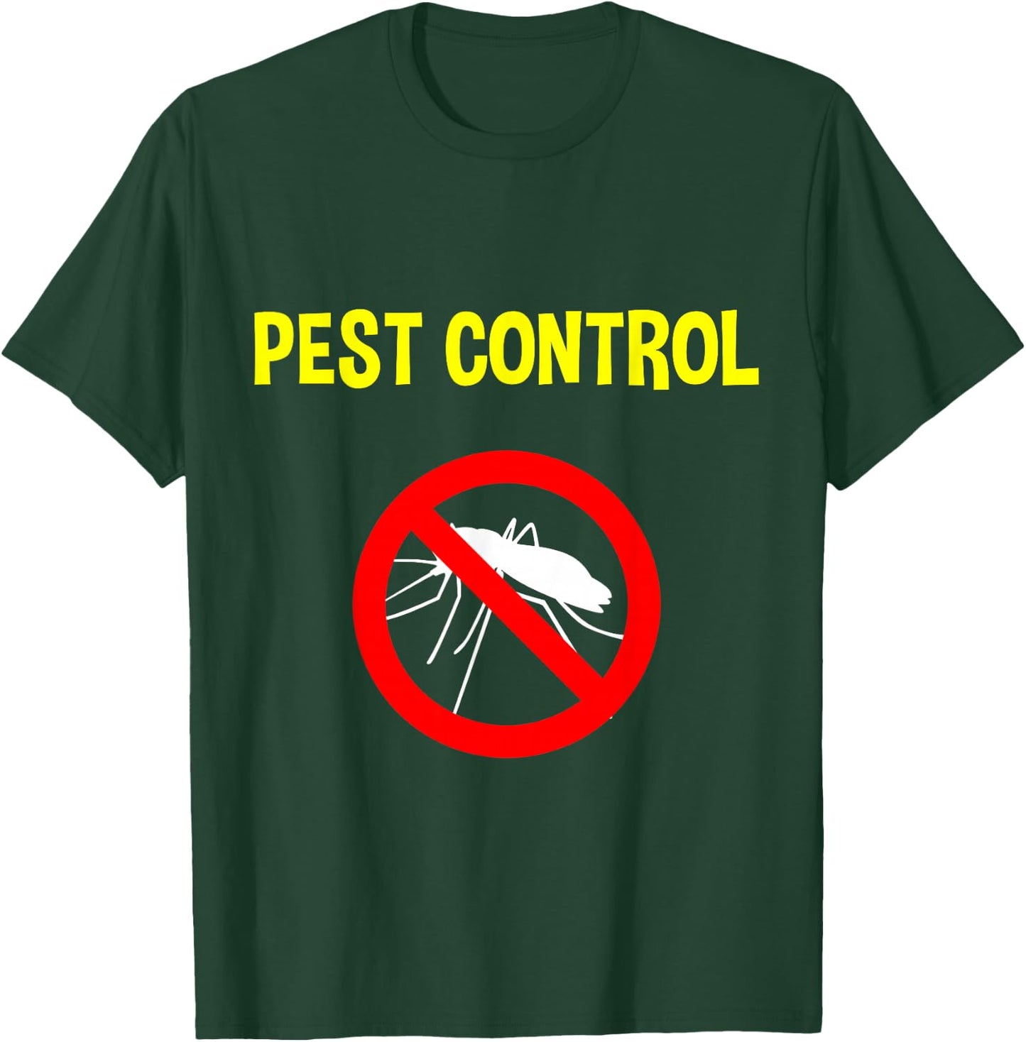 Pest Control Funny Halloween Costume Exterminator T-Shirt - T-Shirt | Forest