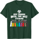 Karate Taekwondo - Keep Training Until The Belt Turns Black T-Shirt - T-Shirt | Forest