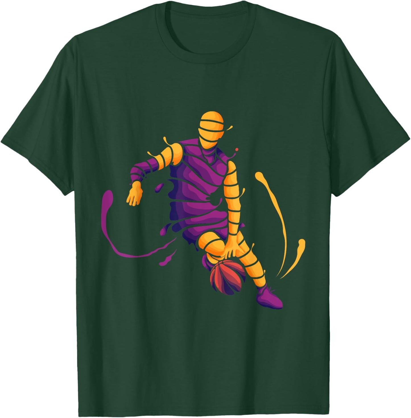 The Legend Basketball Dribble For The Basketball Lovers T-Shirt - T-Shirt | Forest