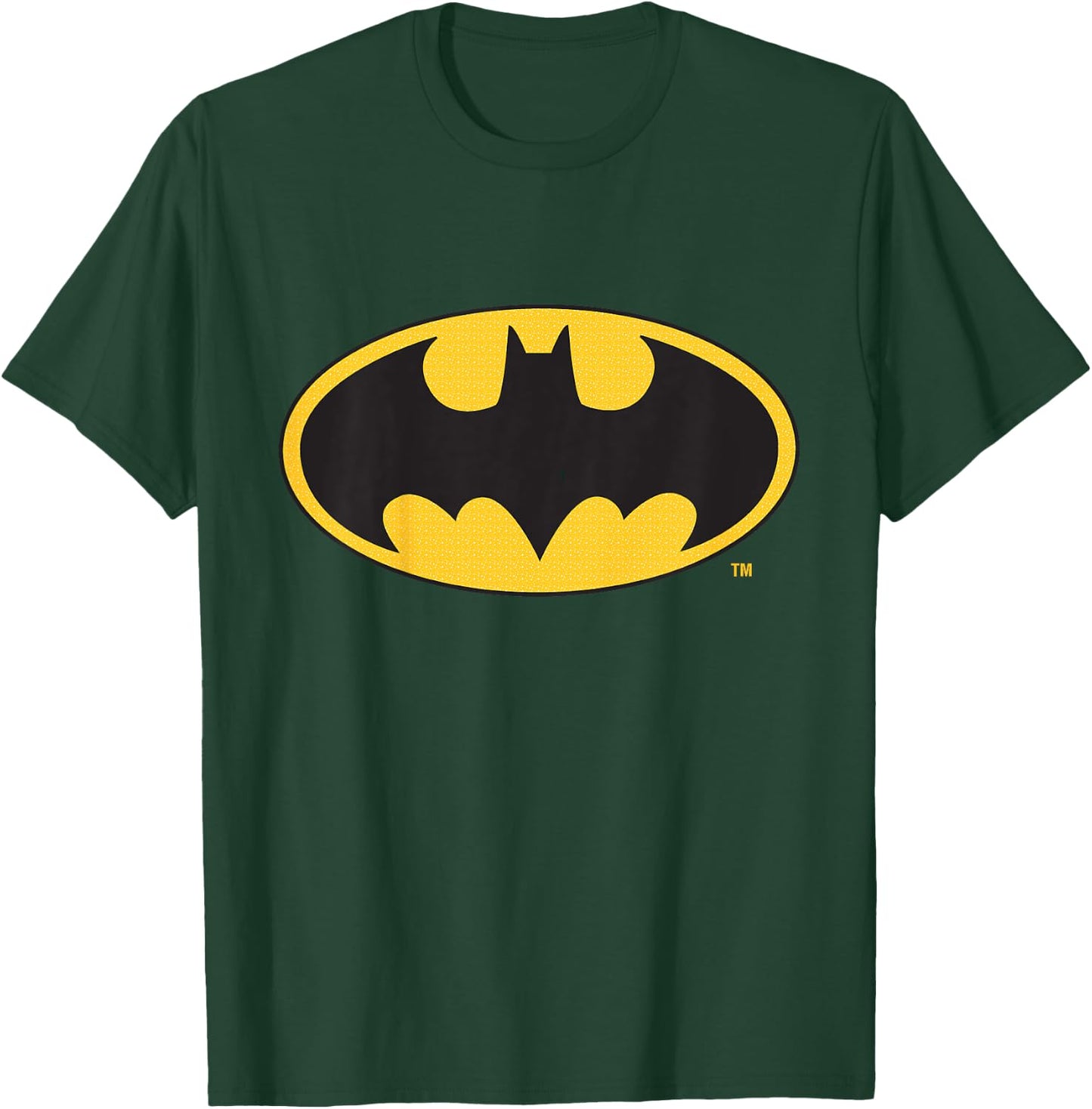 Kids DC Kids Batman Logo Classic T-Shirt - T-Shirt | Forest