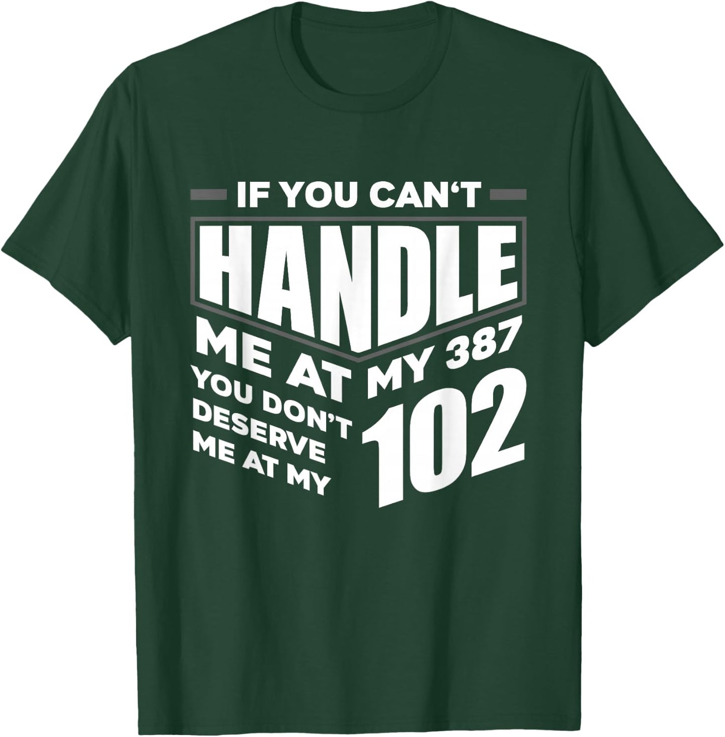 Funny If You Can't Handle Me Diabetic Type 1 Diabetes T1D T-Shirt - T-Shirt | Forest