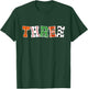 Kids 3rd Birthday Sports Birthday Party 3 Year Old Boy T-Shirt - T-Shirt | Forest