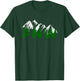 Pacific Northwest PNW Pine Trees Mountains Gift T-Shirt - T-Shirt | Forest