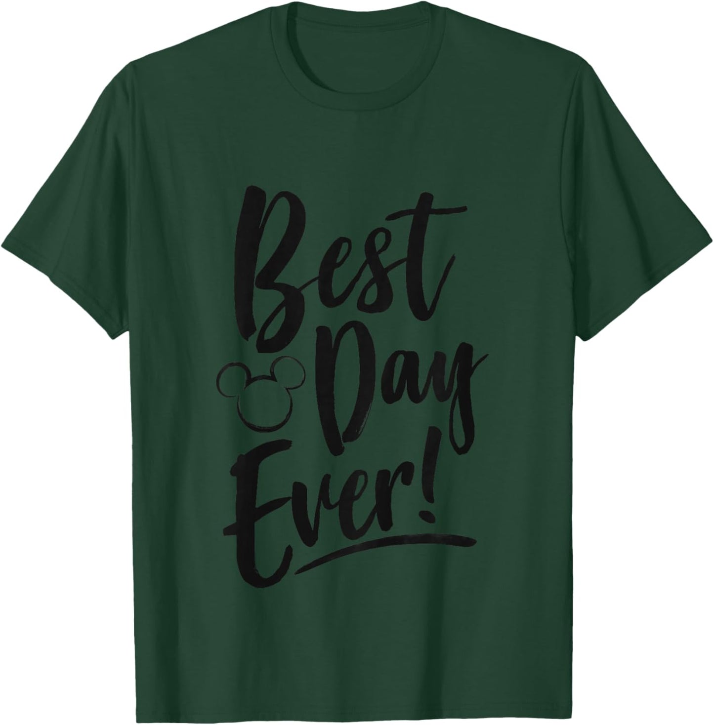 Kids Disney Mickey and Friends Best Day Ever Toddler Youth T-Shirt - T-Shirt | Forest