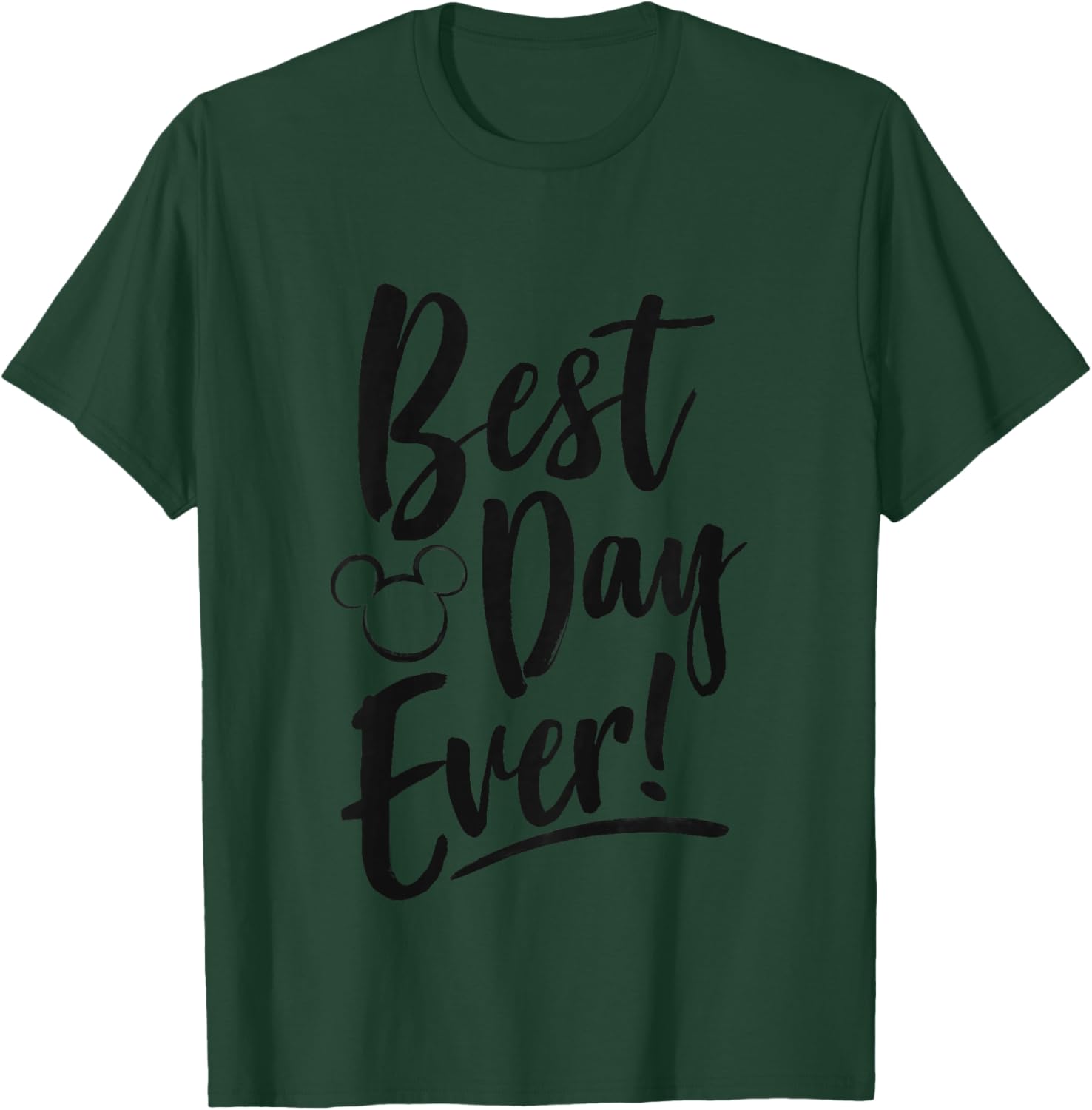 Kids Disney Mickey and Friends Best Day Ever Toddler Youth T-Shirt - T-Shirt | Forest