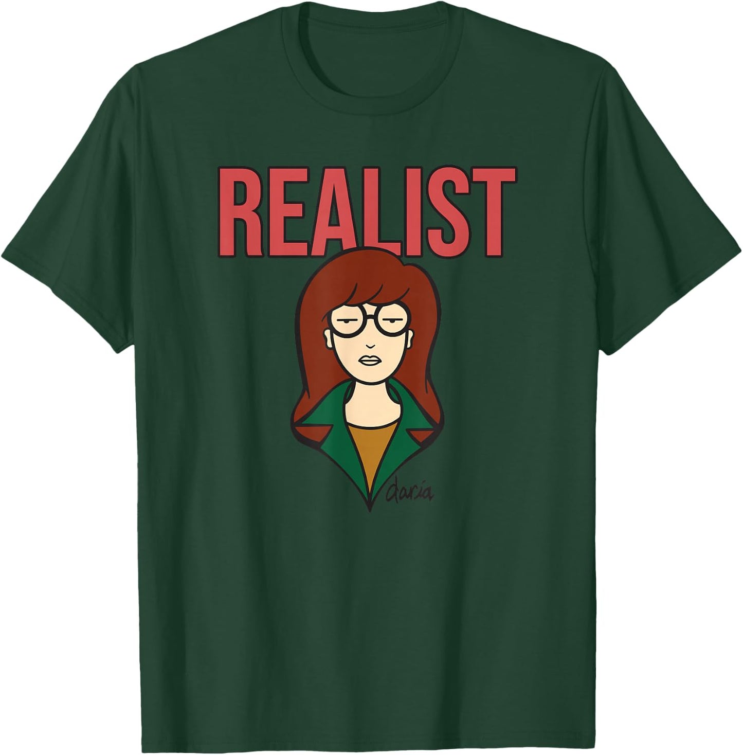 Daria the Realist T-Shirt - T-Shirt | Forest