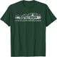 USS Miami SSN-755 Submarine Blueprint Infographic Schematics T-Shirt - T-Shirt | Forest