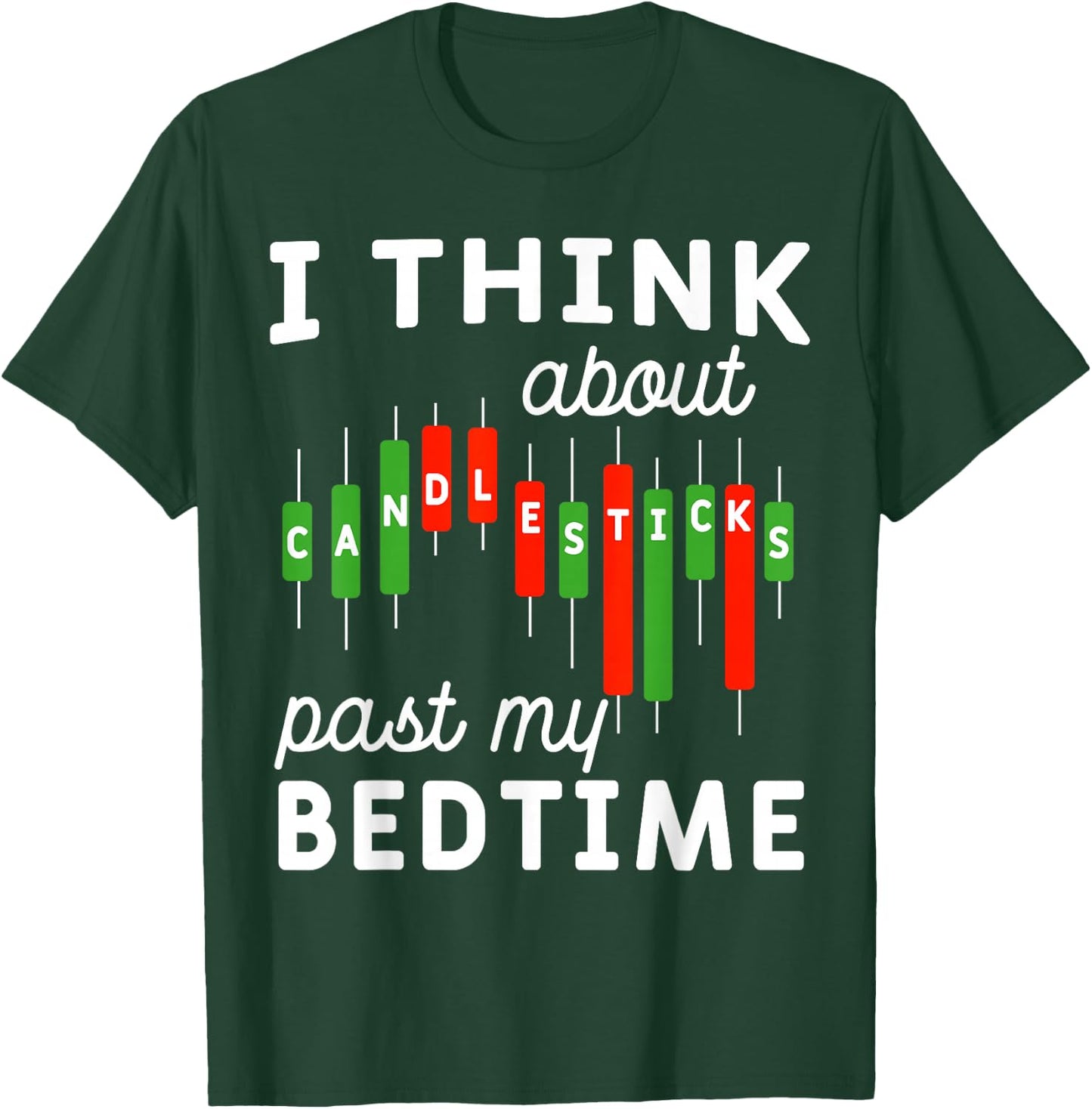 Candle Sticks Forex Currency Trade Stock Market Trading T-Shirt - T-Shirt | Forest