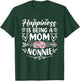 Happiness Is Being A Mom And Nonnie Funny Mother's Day T-Shirt - T-Shirt | Forest