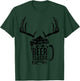 Beer Season | X-mas Animal Hunting Beer Drinkers Gift T-Shirt - T-Shirt | Forest