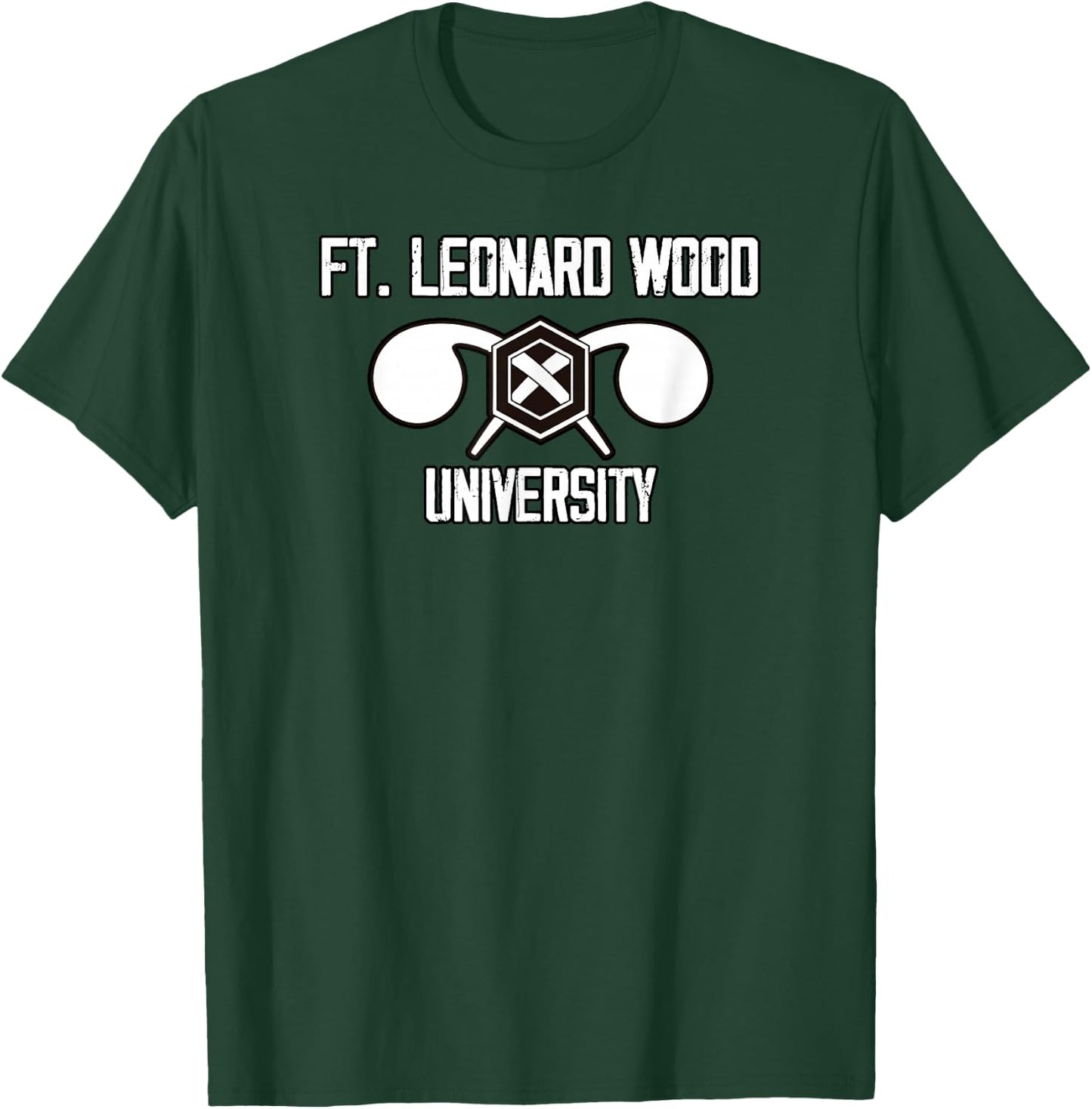 Fort Leonard Wood University - Army Chemical Corps for Vets T-Shirt - T-Shirt | Forest