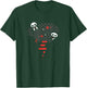 Skelanimals Panda Retro Rocker Striped Lightning Icons T-Shirt - T-Shirt | Forest