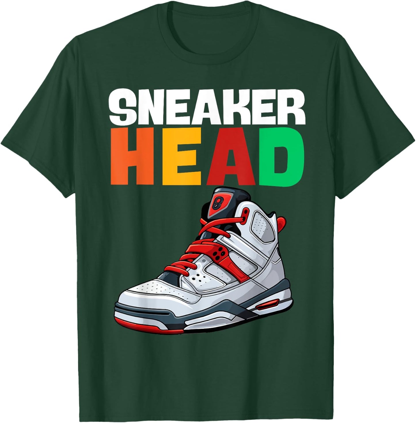 Sneaker Heads Sneaker Lover T-Shirt - T-Shirt | Forest