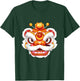 Chinese Celebration Festival New Year Lion Dance Costume T-Shirt - T-Shirt | Forest