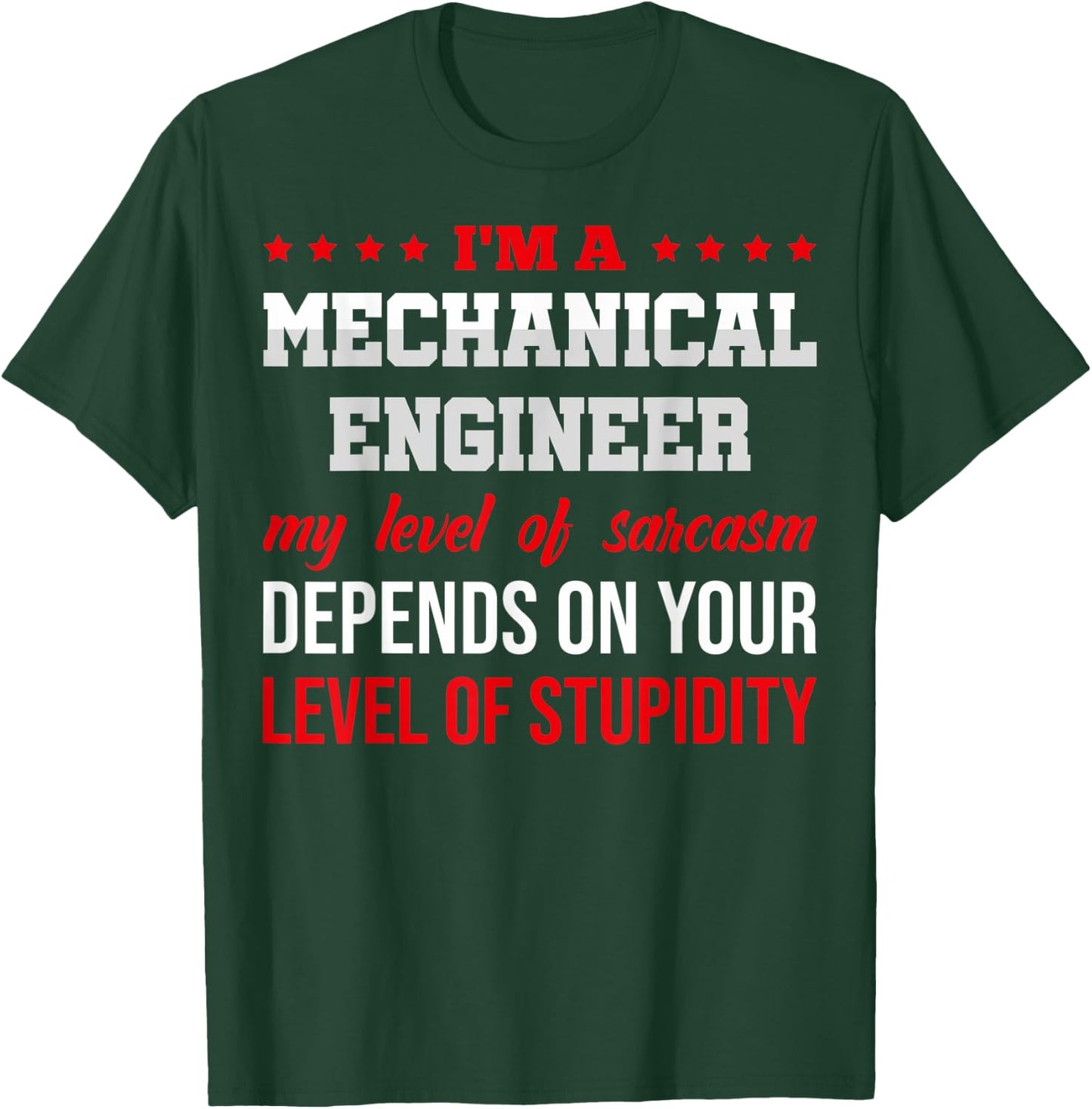 I'm A Mechanical Engineer Graduation Mechanical Engineers T-Shirt - T-Shirt | Forest