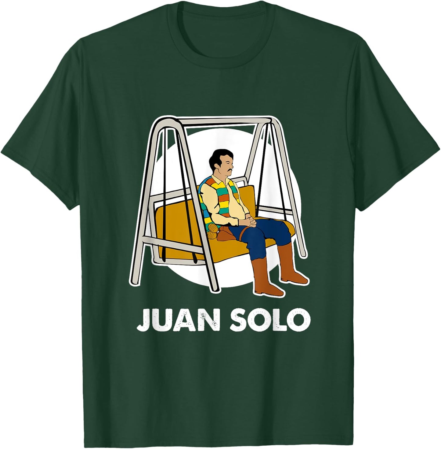 Juan Solo Funny Cinco de Mayo Mexican Latin Fiesta T-Shirt - T-Shirt | Forest