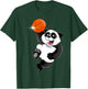 Basketball Panda Slam Dunk Funny Kids Adults Sports T-Shirt - T-Shirt | Forest