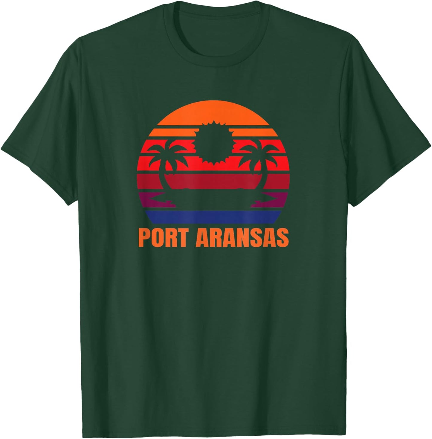 Port Aransas Vacation T-Shirt - T-Shirt | Forest