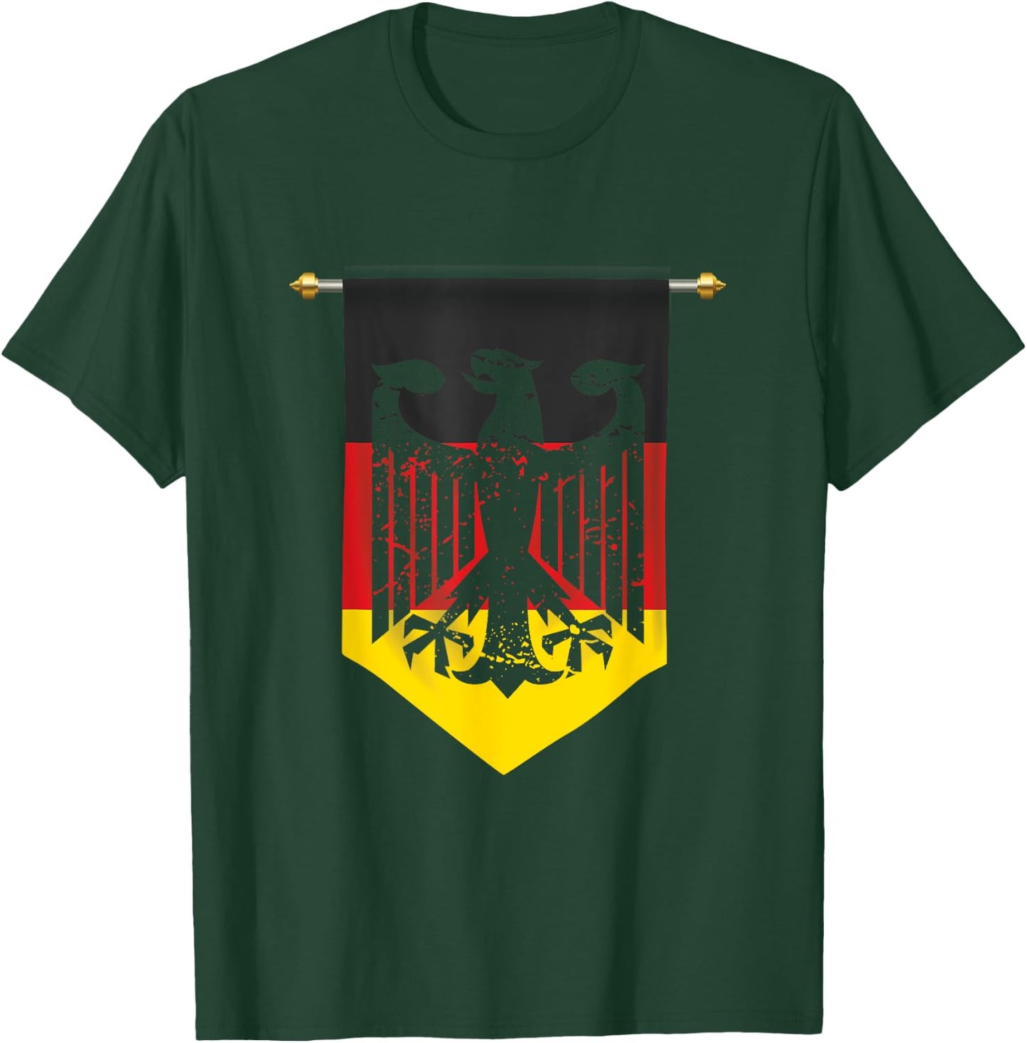Germany Bird Eagle German GER Deutschland Country Gift T-Shirt - T-Shirt | Forest