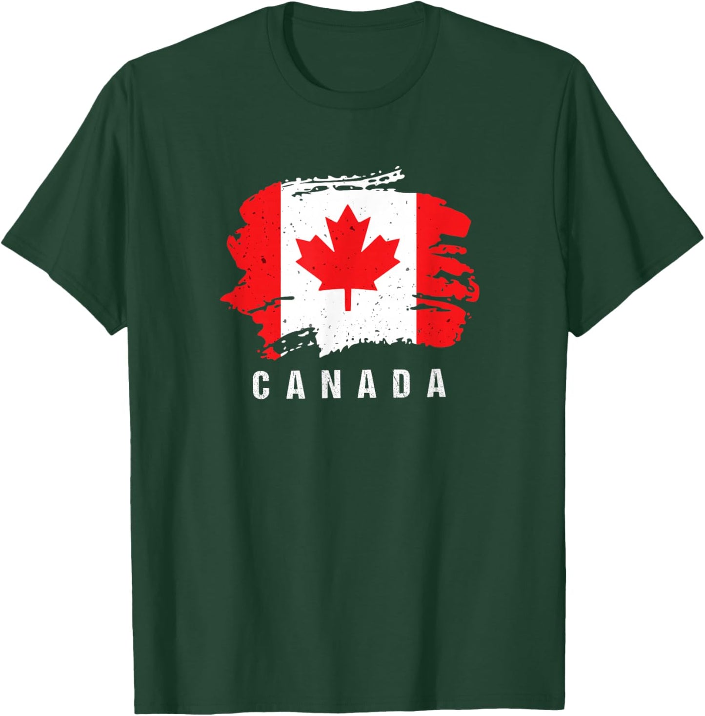Canada Flag Country Souvenir T-Shirt - T-Shirt | Forest