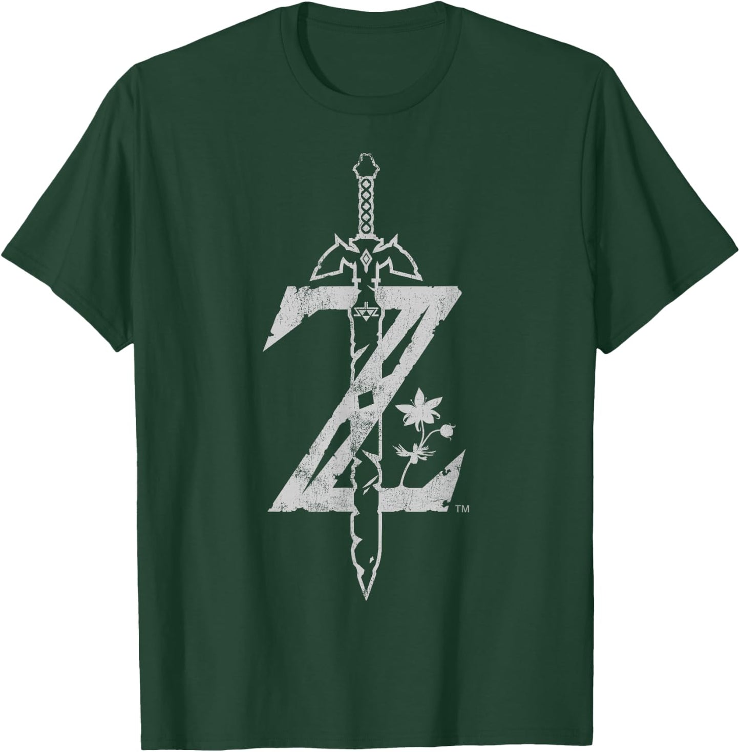 Zelda Breath Of The Wild Logo T-Shirt - T-Shirt | Forest