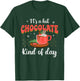 It's a Hot Chocolate Kind of Day Funny Hot Cocoa Christmas T-Shirt - T-Shirt | Forest