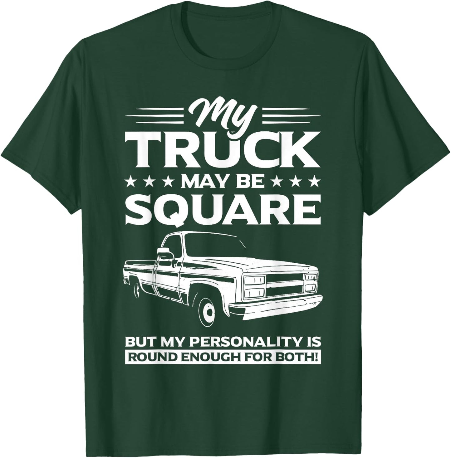 Square Body Truck T-Shirt - T-Shirt | Forest