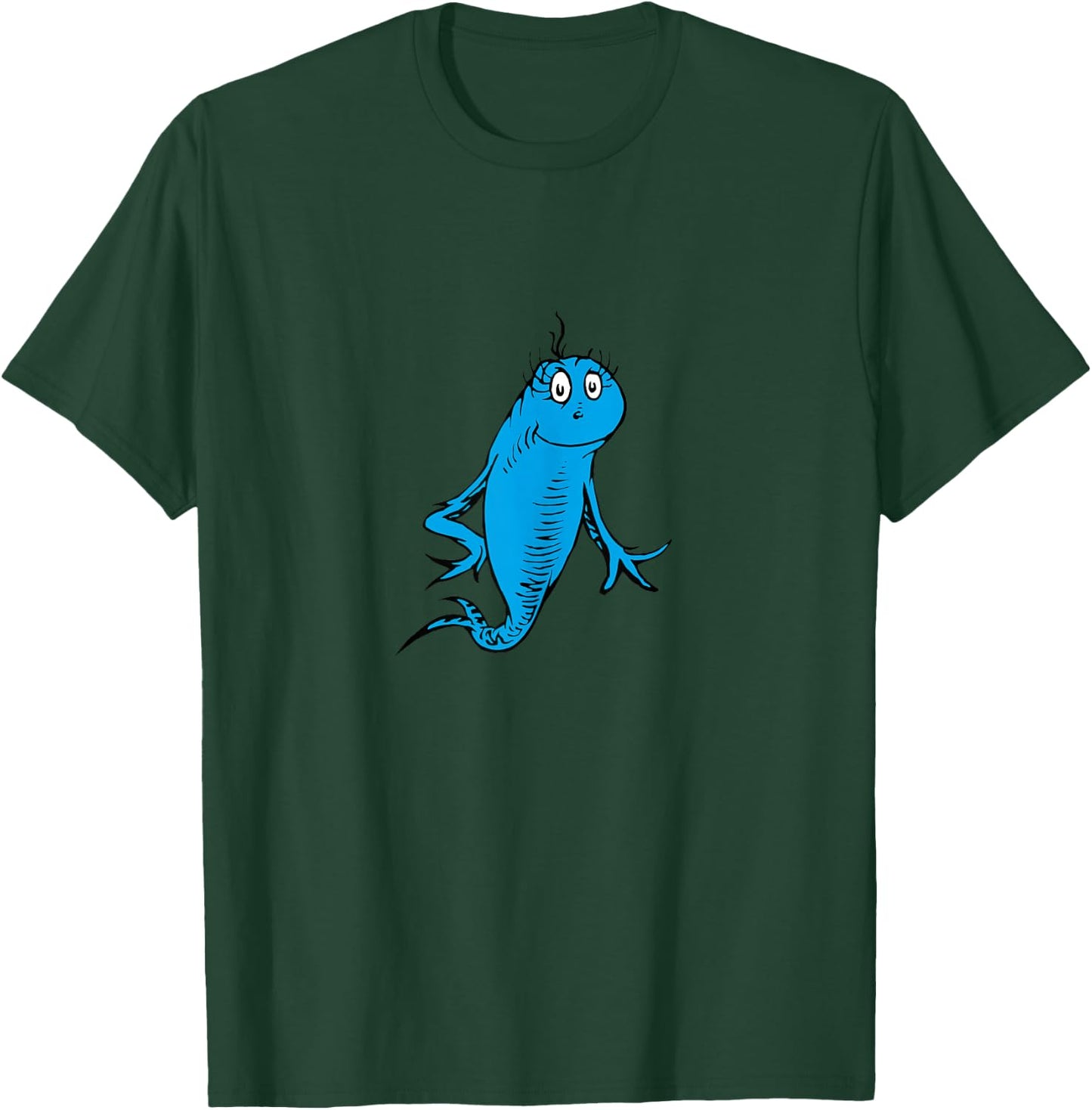 Dr. Seuss Blue Fish T-Shirt - T-Shirt | Forest