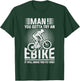 Funny Electric Bike Design E-Bike Makes you Fly T-Shirt - T-Shirt | Forest