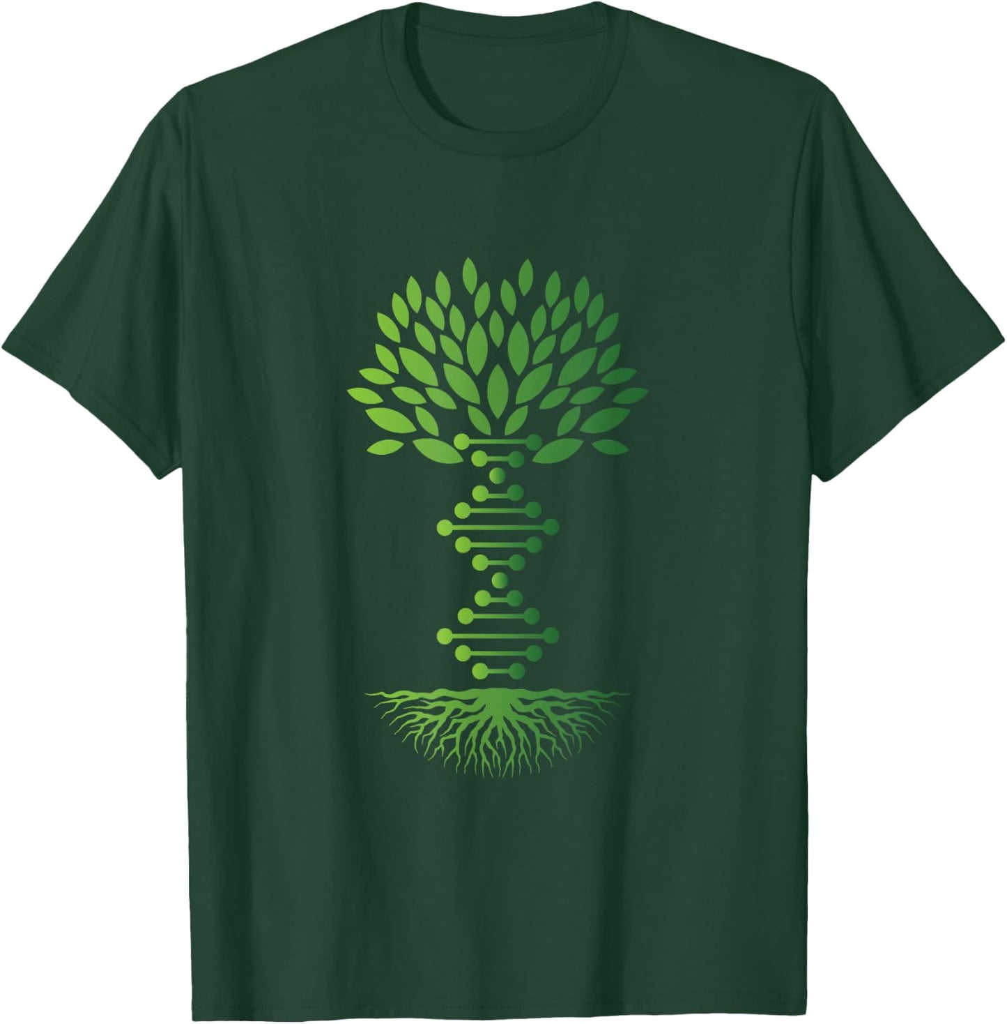 Genealogin Genealogy DNA tree ancestry historian T-Shirt - T-Shirt | Forest