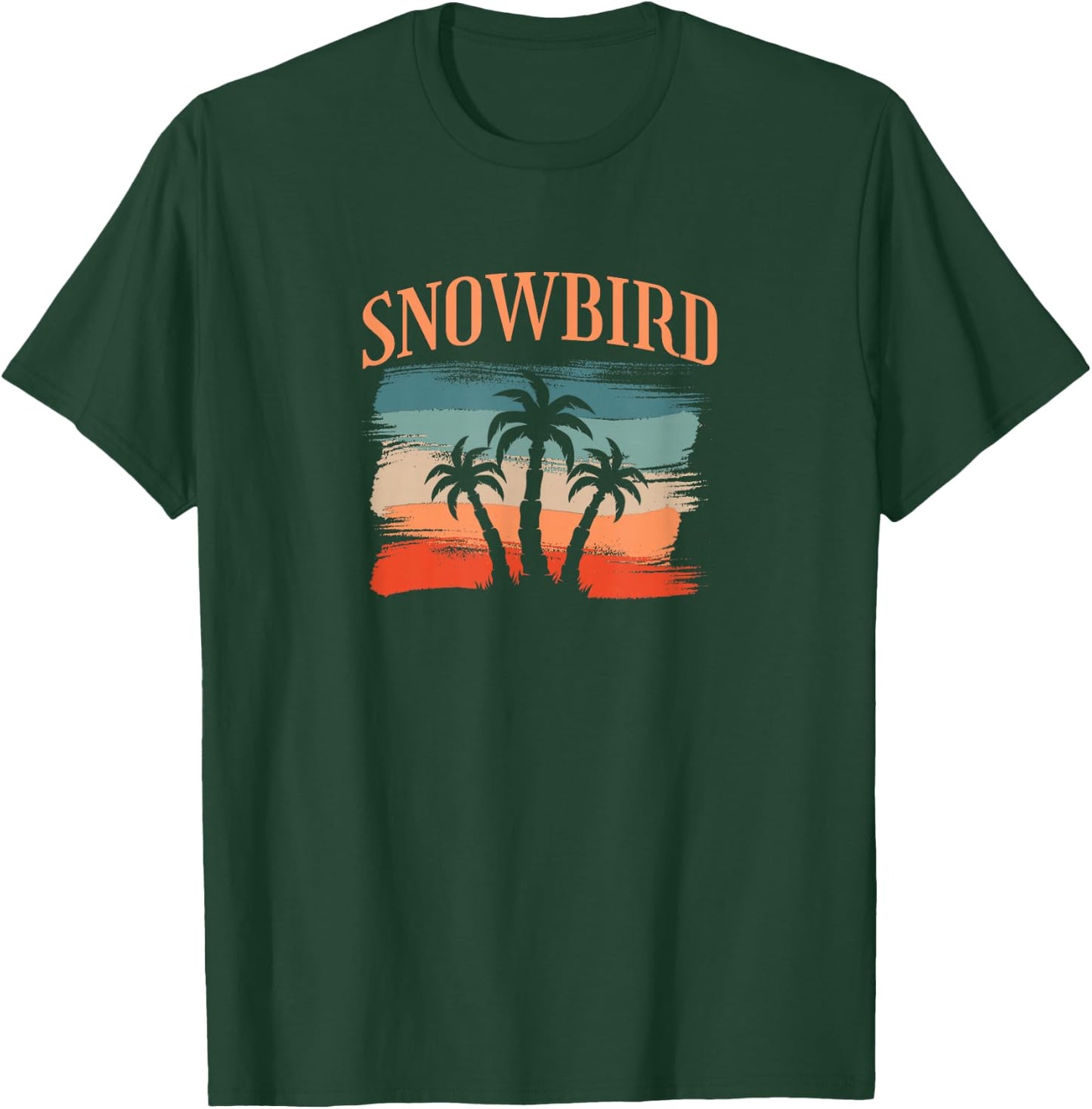 Snowbird -Adults and Kids Vacation Blue Small Classic Fit Short Sleeve T-Shirt - T-Shirt | Forest