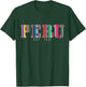 Peru Est. 1821 Peruvian Pattern Roots Peru T-Shirt - T-Shirt | Forest