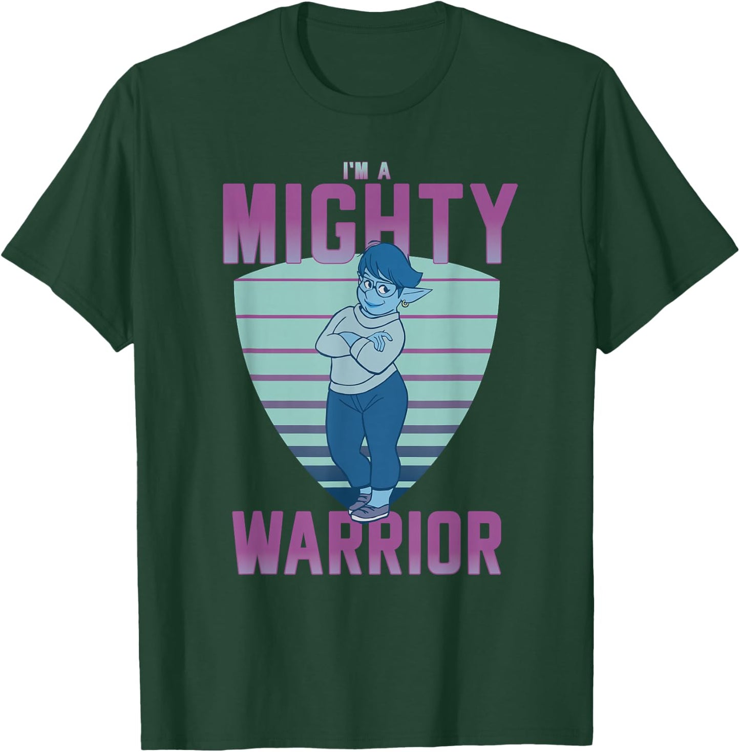 Disney and Pixar's Onward Laurel I'm a Mighty Warrior T-Shirt - T-Shirt | Forest