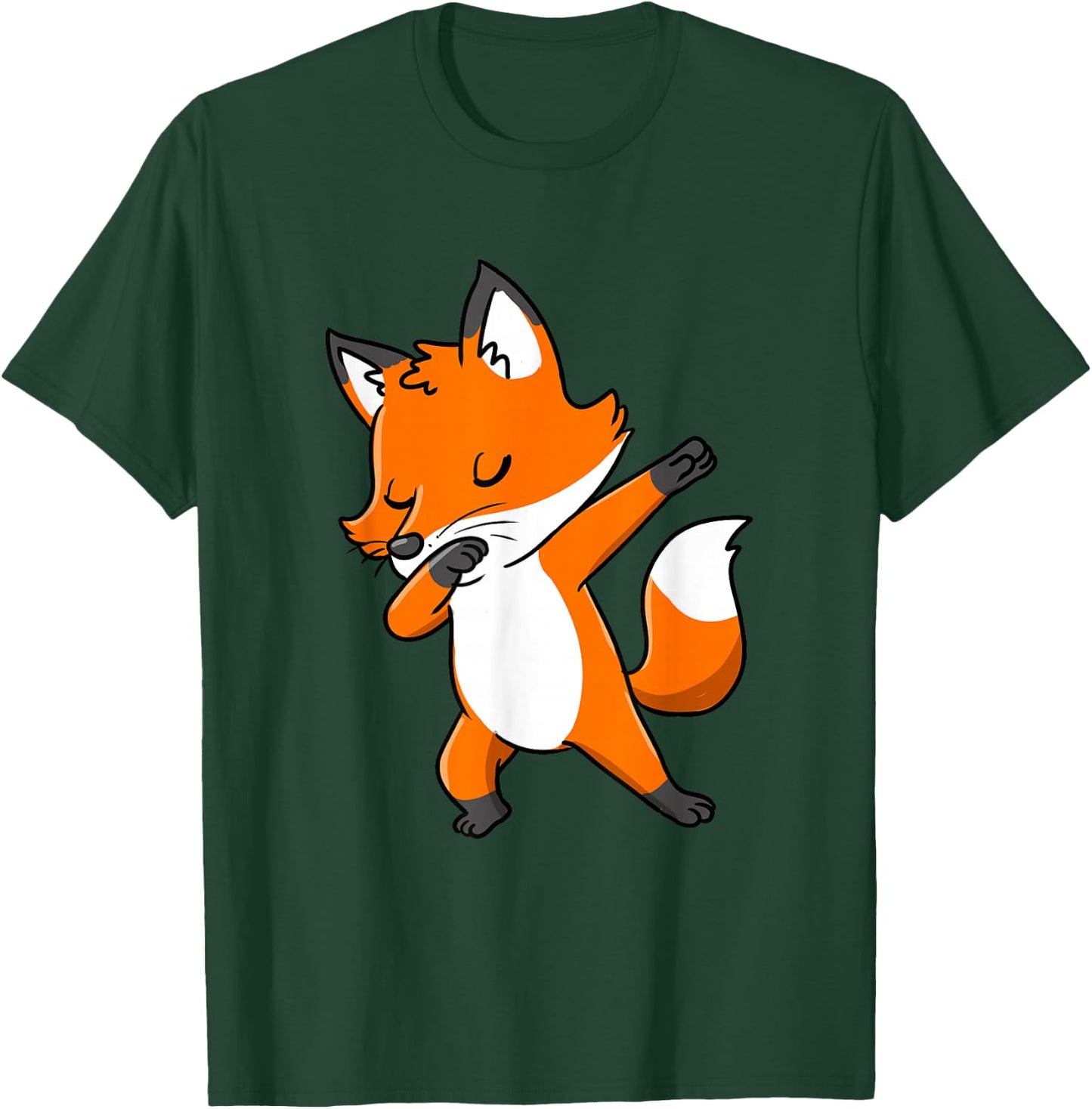 Dabbing Fox T-Shirt - T-Shirt | Forest